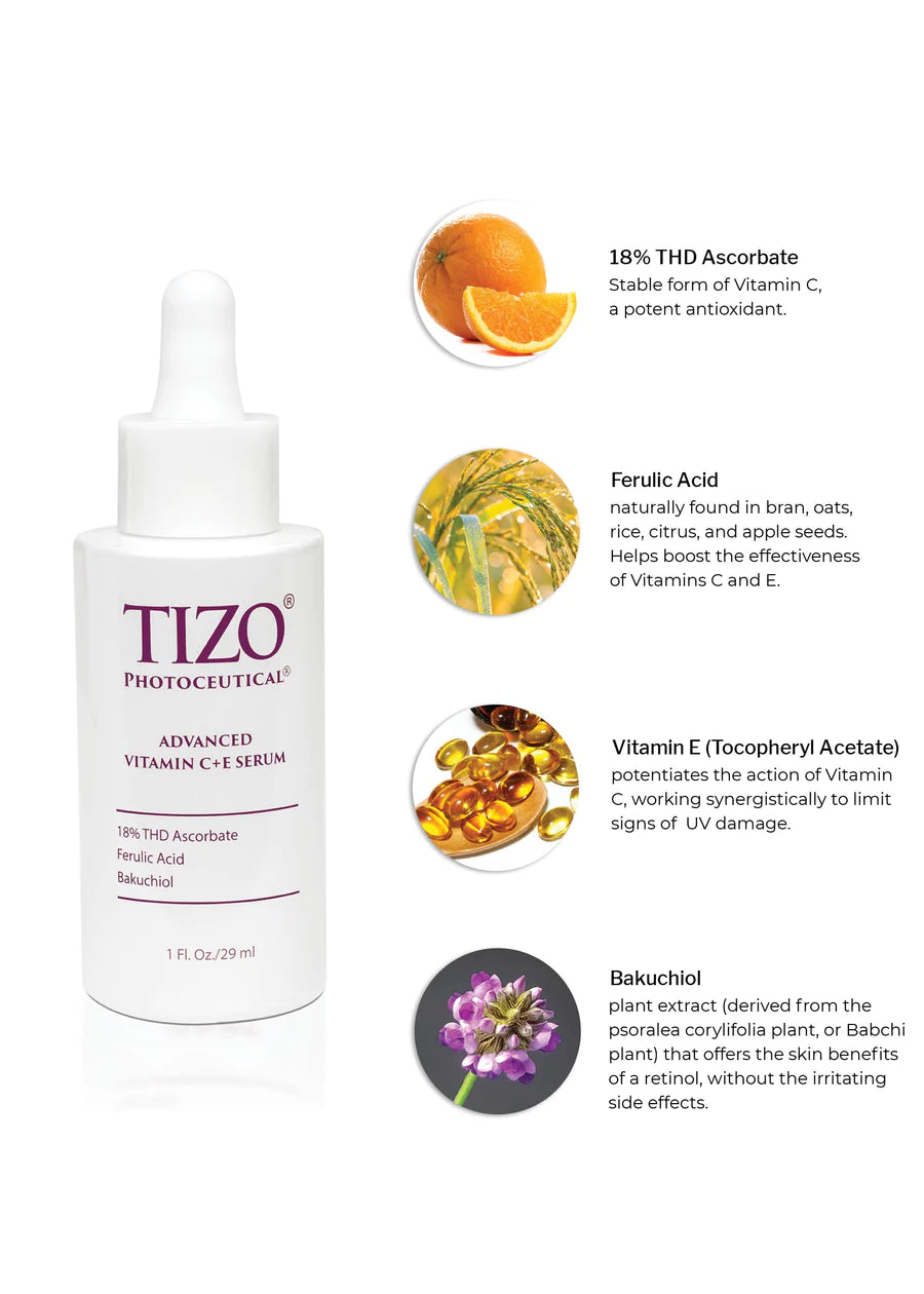 TIZO Advanced vitamin C and E serum